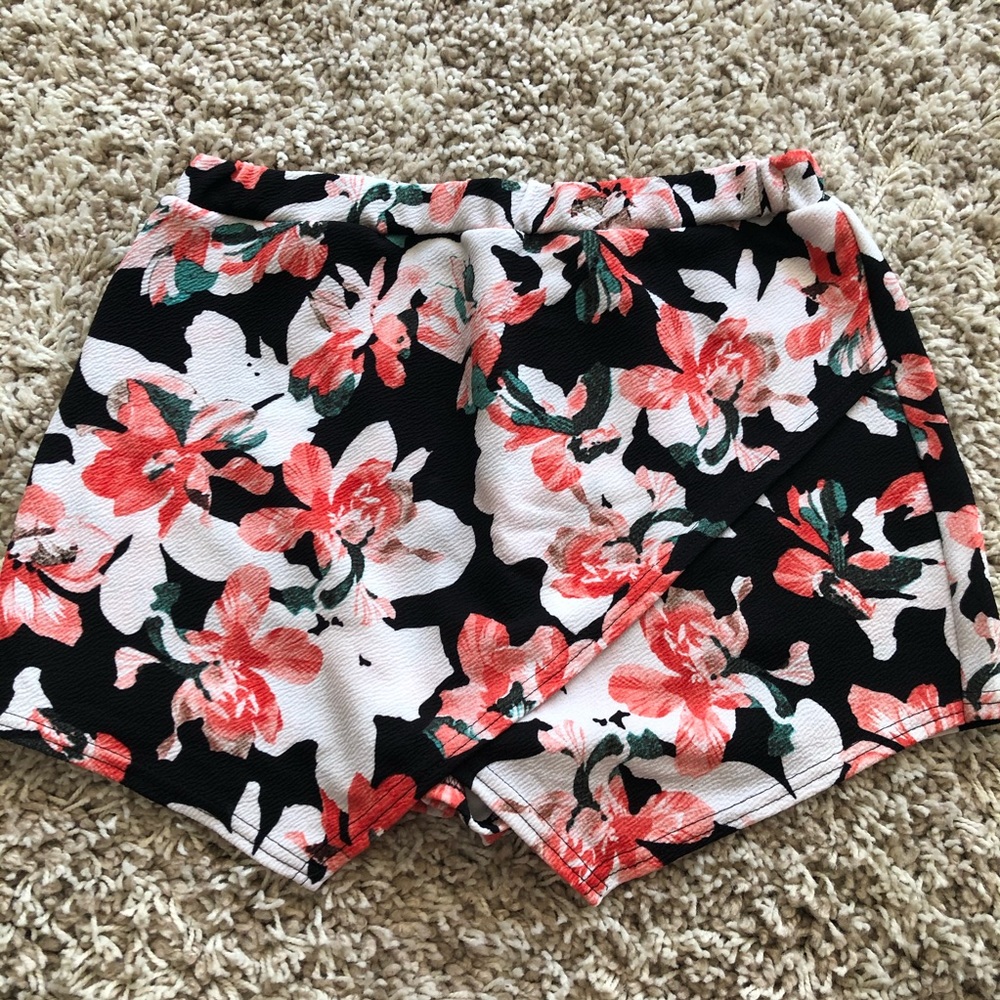 Floral Skort